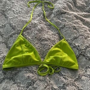 Victoria’s Secret bikini top green XL